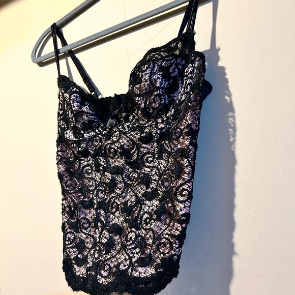 🎱Vintage black lace corset - Picture 5 of 5
